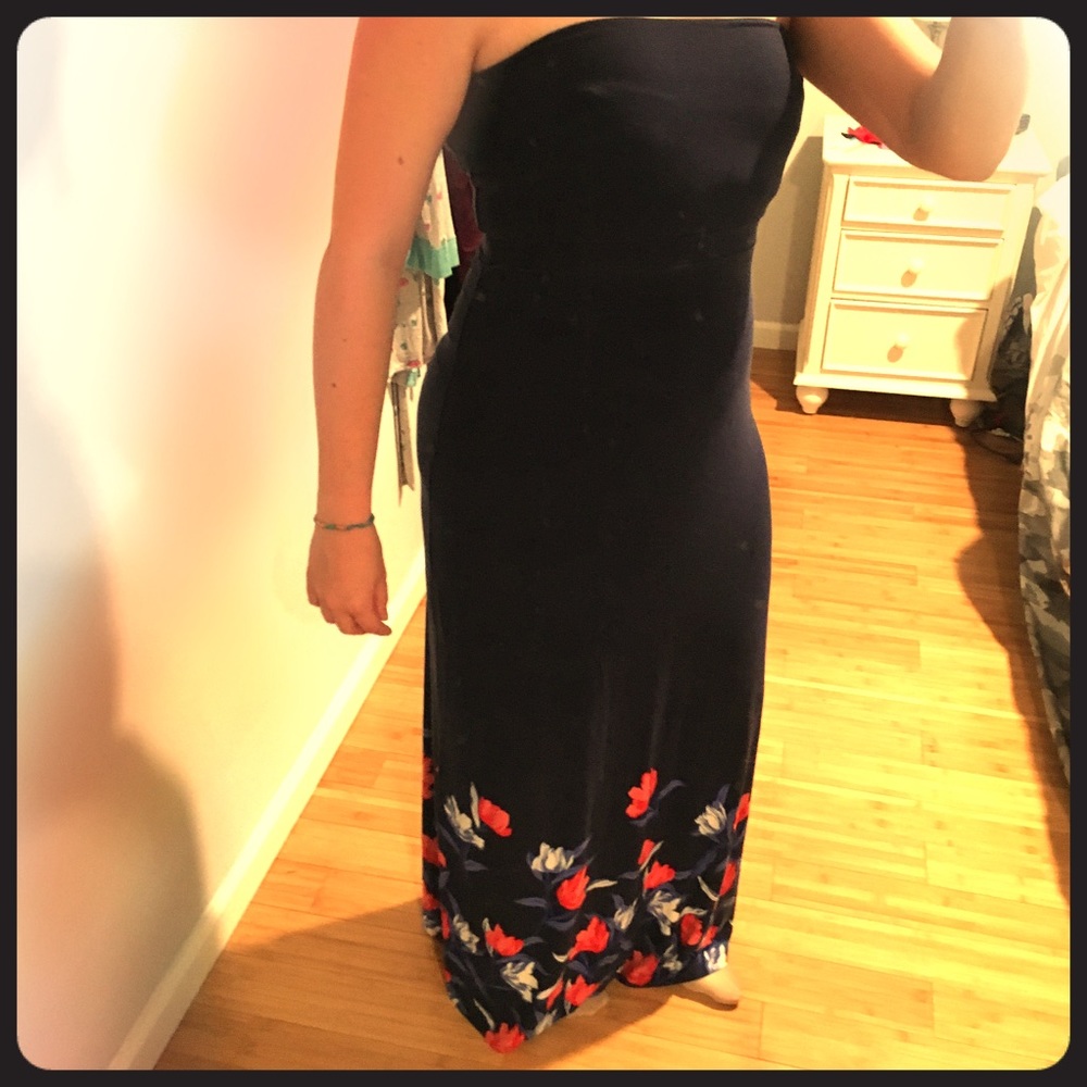 Old Navy Strapless Maxi Dress
